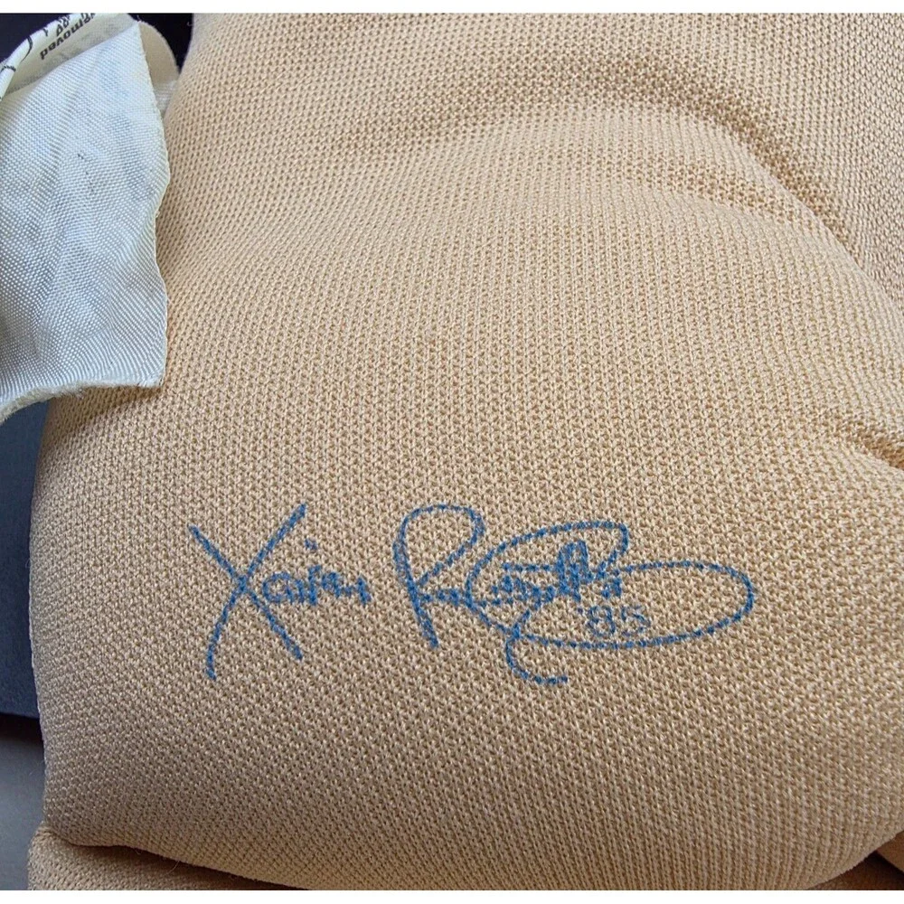 Vintage Cabbage Patch Kids Baby Doll Football Outfit Xavier Roberts Signed